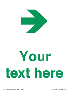 Custom Safe Condition inverse: Green right arrow